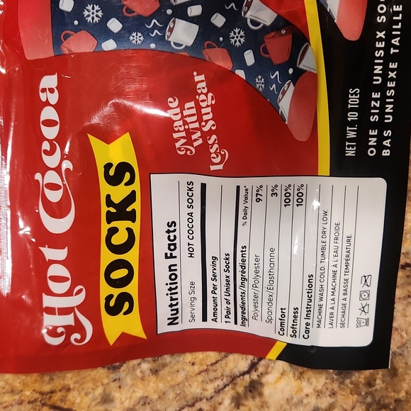 Great Gift! Pkg of "Hot Cocoa" Socks Gift Pack. New! - Picture 2 of 13